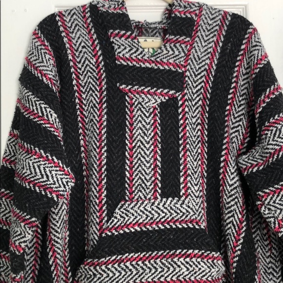 Baha Joe Jackets & Blazers - PRICE DROP 💗 Baja Joe thick cloth striped hoodie